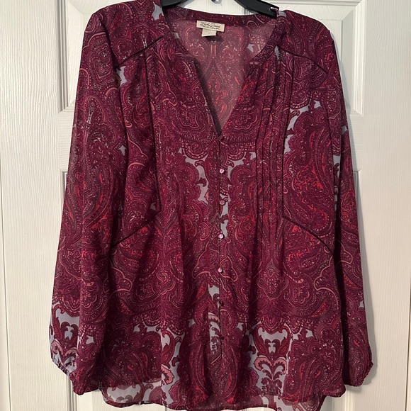 Lucky Brand Blouse - Picture 1 of 2
